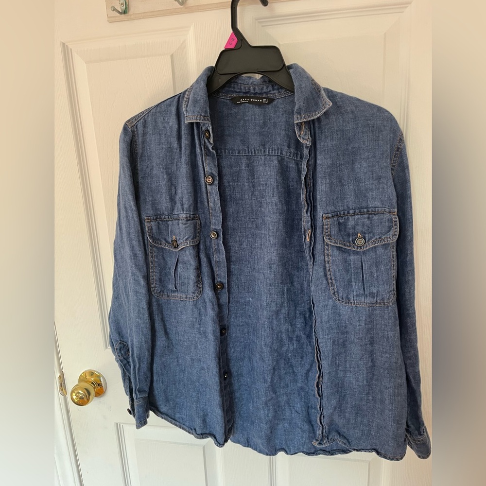 Zara Denim Shirt
